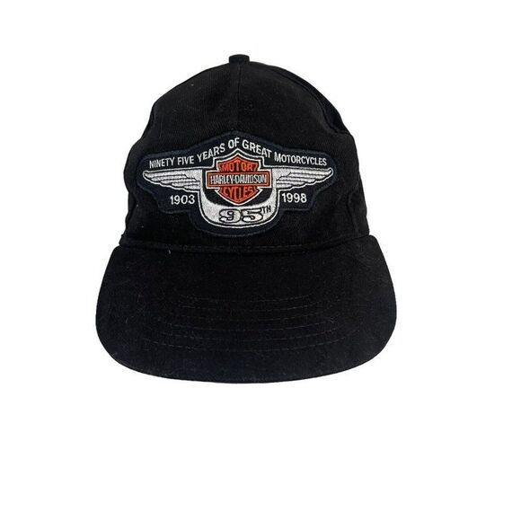 Harley Davidson, Snap-On Tools 95th Anniversary Heritage Hat, Snapback, NOS Tags - Picture 1 of 4